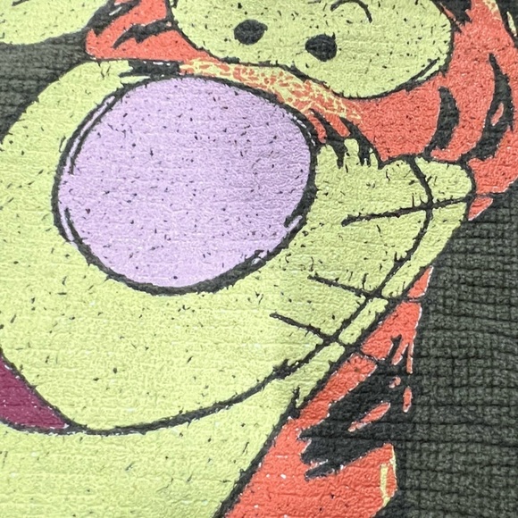 Vintage 90s Tigger Winnie the Pooh Cartoon Long Sleeve 1990s Shirt - Picture 4 of 5